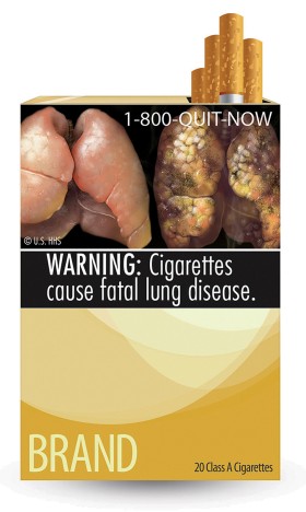 Ostrzeżenie: Papierosy wywołują śmiertelne choroby płuc.