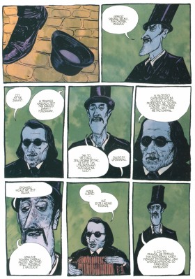fragm. komiksu 'Całkiem inna historia' Jacka Frąsia i Grzegorza Janusza. To o niego cała ta awantura.