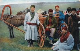 Tatarzy z Kresów Wschodnich, fotografia z 1910 r.