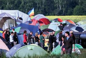 Obóz aktywistów Ende Gelände