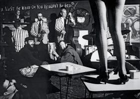 Jazzowy klub bitników w 1960 r., Ft Worth, Teksas