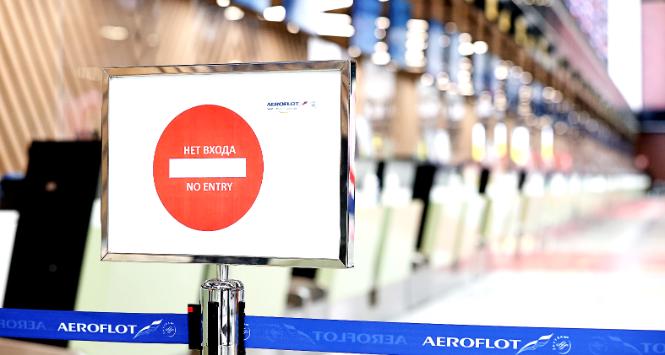 8 marca Areofłot zawiesił wszystkie międzynarodowe połączenia poza lotami do Mińska.