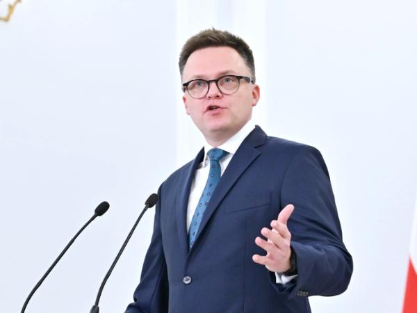 Szymon Hołownia, szef Polski 2050, lider koalicji Trzecia Droga