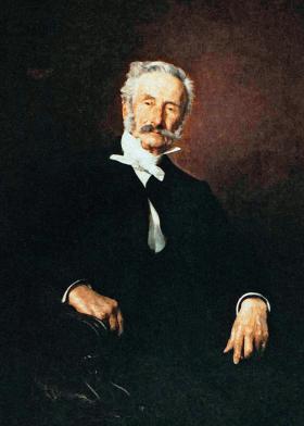 Paweł Popiel, obraz olejny.