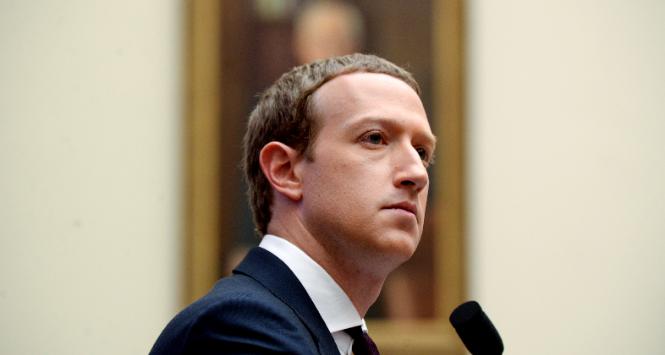 Mark Zuckerberg zeznane przed Komitetem ds. Usług Finansowych Izby w Stanach Zjednoczonych, październik 2019 r.