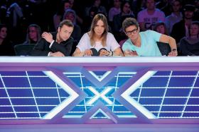 „X Factor”, od lewej: Czesław Mozil, Maja Sablewska, Kuba Wojewódzki.