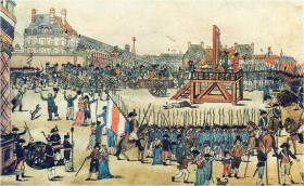 Francuski Wielki Terror napędzała wizja spisku przeciw republice. Architekt Wielkiego Terroru, Maksymilian Robespierre sam również zginął na gilotynie.
