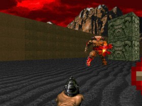 Doom (1993 r.) Gra, która zapoczątkowała karierę FPS-ów.