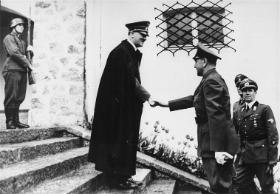 Ante Pavelić, lider chorwackich ustaszy – spotkanie z Adolfem Hitlerem.