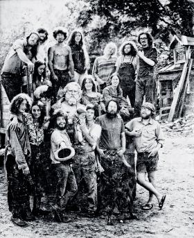 Total Lost Farm w Guilford, w stanie Vermont, uchodząca za jedną z najtrwalszych i najbardziej udanych komun hipisowskich lat 60. XX w.