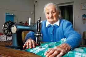 Aleksandra Dranka z Harklowej dożyła 110 lat, zmarła w kwietniu 2014 r. Była jedną z najstarszych mieszkanek Europy.