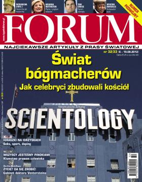 Artykuł pochodzi z 32/33 numeru tygodnika FORUM, w kioskach od 6 sierpnia 2012 r.