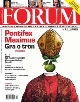 Artykuł pochodzi z najnowszego 9 numeru tygodnika FORUM w kioskach od poniedziałku 5 marca 2013 r.