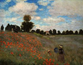 2008 - Claude Monet, 'Maki w pobliżu Argenteuil'. Skradziony z kolekcji w Zurychu, odzyskany po tygodniu.