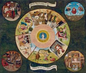 Hieronim Bosch, „Siedem grzechów głównych”