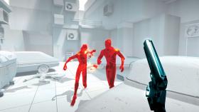 Screen z gry „Superhot”