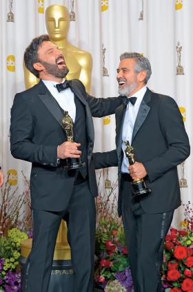 Ben Affleck i George Clooney.