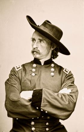 George Armstrong Custer, fotografia z około 1863 r.