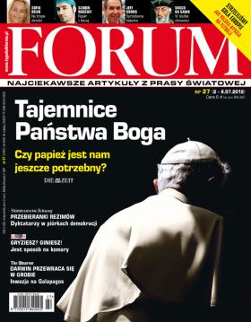 Artykuł pochodzi z 27 numeru tygodnika FORUM, w kioskach od 2 lipca 2012 r.