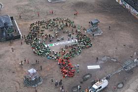 Akcja Greenpeace w obronie Puszczy Białowieskiej