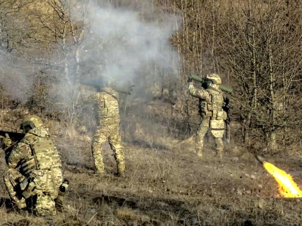 Rosyjscy żołnierze w Ukrainie, kwiecień 2024 r.