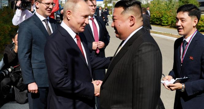 Spotkanie Władimira Putina i Kim Dzong Una, 13 września 2023 r.