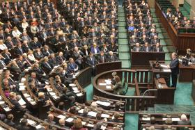 Pierwsze posiedzenie Sejmu VII kadencji