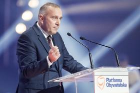 Grzegorz Schetyna na Krajowej Konwencji Platformy Obywatelskiej RP w Gdańsku