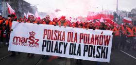 Tegoroczny marsz niepodległości w Warszawie i hasła: „Polska dla Polaków”, „Stop islamizacji”