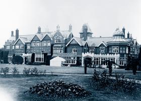 Bletchley Park, podczas wojny siedziba brytyjskiego radiowywiadu, 1936 r.