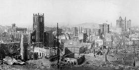 Odszkodowania za trzęsienie ziemi, które w 1906 r. obróciło w gruzy 80 proc. San Francisco, zapłaciło towarzystwo Munich Re.