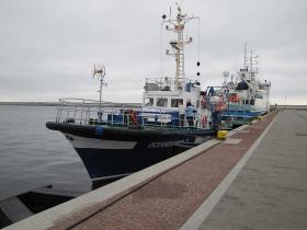 Wysłużony „Oceanograf II”, wybudowany jeszcze w latach 70. ubiegłego wieku w stoczni w Leningradzie