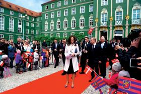 W maju miasto gościło następcę tronu królestwa Danii z małżonką.