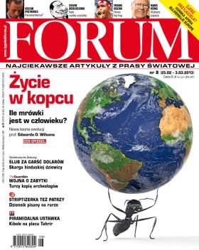 Artykuł pochodzi z najnowszego 8 numeru tygodnika FORUM w kioskach od poniedziałku 25 lutego 2013 r.