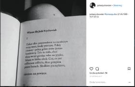 Instagramowy profil Julii Szychowiak