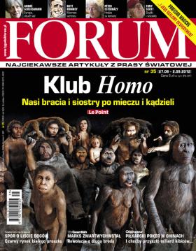 Artykuł pochodzi z  35 numeru tygodnika FORUM, w kioskach od 27 sierpnia 2012 r.