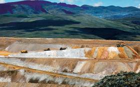 Kopalnia złota koncernu Yanacocha-Newmont w okolicach Cajamarki.
