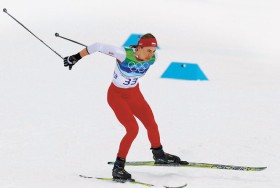 Justyna Kowalczyk w pierwszym biegu bez medalu.