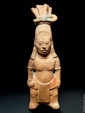 Figurka kobiety znaleziona na wyspie Jaina.