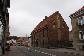 Myślibórz - kaplica Świętego Ducha z przełomu XIII/XIV w., dziś siedziba Muzeum Pojezierza Myśliborskiego
