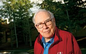Drugi na liście najbogatszych - legendarny inwestor Warren Buffett (39 mld dol.).