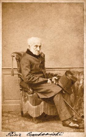 Książę Adam Czartoryski, około 1861 r.