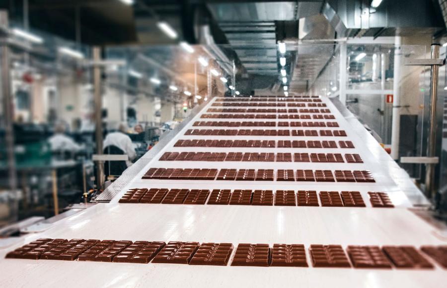 Zielona energia w fabryce czekolady