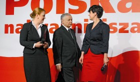Tak, tak. Tak było. Jakubiak, Kaczyński i Kluzik - Rostkowska ramię w ramię w walce o prezydenturę