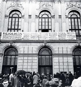 Strajk okupacyjny studentów Politechniki Warszawskiej, marzec 1968 r.