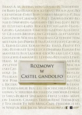 Jeden z tomów „Rozmów w Castel Gandolfo” pod redakcją Krzysztofa Michalskiego.