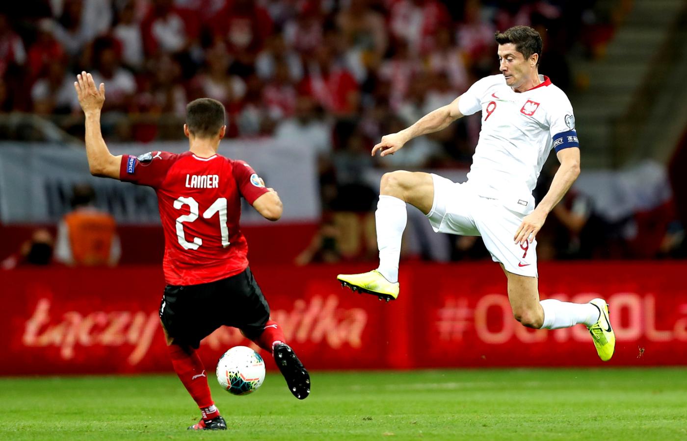 Polska zagrała z Austrią w eliminacjach do Euro 2020.