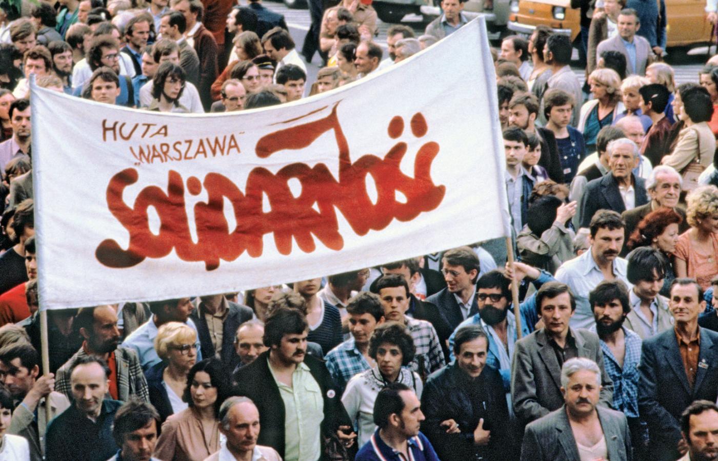 Pochód Solidarności ulicami Warszawy, 25 maja 1981 r.