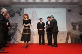 Finaliści w kategorii Nauki humanistyczne: Agnieszka Labus, Adam F. Kola i Łukasz Andrzejewski.