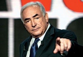 Dominique Strauss-Khan, obecny dyrektor MFW.